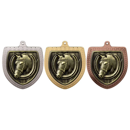 Cobra Equestrian Shield Medal