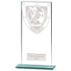 Millennium Equestrian Jade Glass Award 180mm