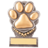 Falcon Dog Paw Plaque Award 105mm