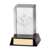 Conquest Tennis 3D Crystal Award 90mm (60mm Width)