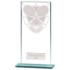 Millennium Tennis Jade Glass Award 180mm