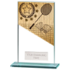 Mustang Badminton Jade Glass Award 140mm