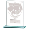 Millennium Table Tennis Jade Glass Award 125mm