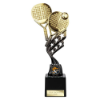 Innov8 Padel Plastic Trophy Gold & Black 230mm
