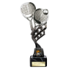 Innov8 Padel Plastic Trophy Silver & Black 225mm