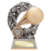 Blast Out Basketball Award Antique Silver & Gold 140mm