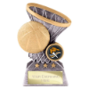 Smash Basketball Award Antique Silver & Gold 140mm