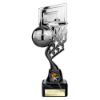 Innov8 Basketball Plastic Trophy Silver & Black 225mm