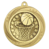 Superstar Basketball Medal Gold 60mm