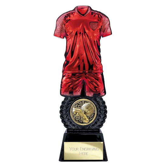 Intensity Gaelic Football Award Red & Carbon Black 260mm