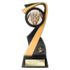Mania Tower Ten Pin Bowling Award Carbon Black & Gold 205mm