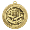 Superstar Gymnastics Medal Gold 60mm
