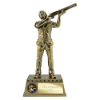 The Classic Shooting Award Metallic Antique Gold 225mm