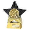 Superstar Clay Pigeon Award Black & Gold 140mm