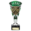 Cobra Star Cup Clay Pigeon Shooting Silver & Green 210mm