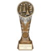 Ikon Tower Chess Award Antique Silver & Gold 200mm