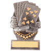 Falcon Poker Cards Plaque Award 105mm
