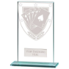 Millennium Poker Jade Glass Award 140mm