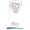Millennium Poker Jade Glass Award 180mm