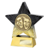 Superstar Drama Award Black & Gold 140mm