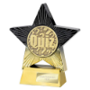 Superstar Quiz Award Black & Gold 140mm