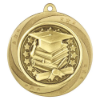 Superstar Graduation Medal Gold 60mm