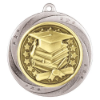 Superstar Graduation Medal Silver 60mm