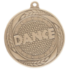 Typhoon Dance Medal Antique Gold 55mm