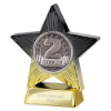 Superstar 2nd Place Award Black & Gold 110mm