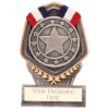 Falcon Silver Medal Plaque Award 105mm