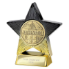 Superstar Maths Award Black & Gold 110mm