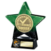 Superstar Attendance Award Green & Black 140mm