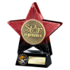 Superstar Star Performer Award Red & Black 140mm