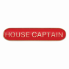 Scholar Bar Badge House Captain Red 40mm