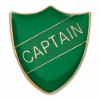 Scholar Pin Badge Captain Green 25mm
