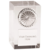 Mentor Multisport Block Crystal Award 75mm