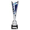 Inspire Laser Trophy Silver & Blue 450mm