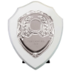 Reward Shield & Front Arctic White & Silver 150mm