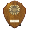 Reward Wreath Shield Walnut 125mm