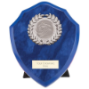 Reward Wreath Shield Azure Blue 125mm