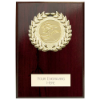Reward Wreath Plaque Cracked Cherry 100x75mm