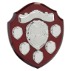 Mountbatten Annual Shield Rosewood 5yr 205mm