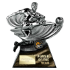 Power Strike Football Player of Year Gunmetal & Black 200mm