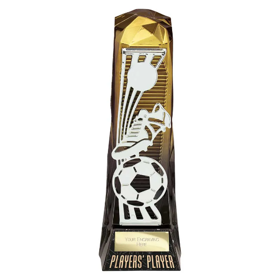 Shard Football Players Player Award Gold to Black 230mm