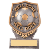 Falcon Football Well Done Plaque Award 105mm