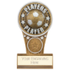 Ikon Tower Players Player Plaque Award Antique Silver & Gold 125mm
