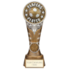 Ikon Tower Players Player Award Antique Silver & Gold 200mm
