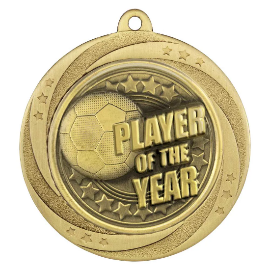 Superstar Player of Year Medal Gold 60mm