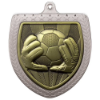 Cobra Football Goal Keeper Shield Medal Silver 75mm