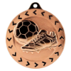 Cascade Stars Football Boot & Ball Medal Bronze 70mm
